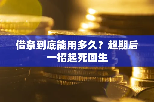 武汉借条到底能用多久?超期后一招起死回生 武汉借条到底能用多久?超期后一招起死回生